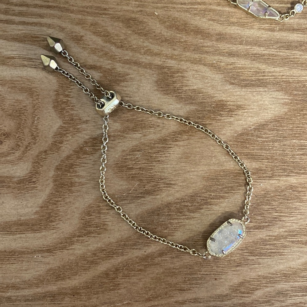 Kendra Scott drusy stone bracelet